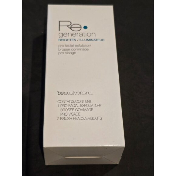 Beauticontrol Re.Generation Brighten Pro Facial Exfoliator W/ 2 Brush Heads - Picture 1 of 2